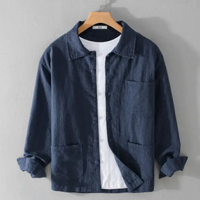 Camisa de Linho Masculina Lorennzi Satori 6