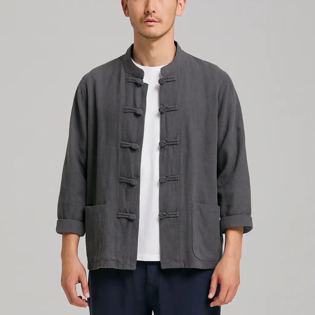 Camisa de Linho Masculina Lorennzi Shiro 2