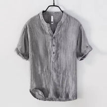 Camisa de Linho Masculina Lorennzi Venezia 4
