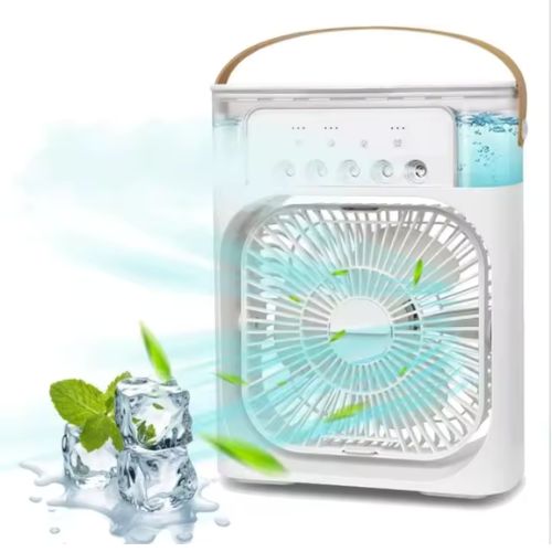 Climatizador e Umidificador Portátil + Carregador de Brinde