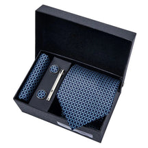 Conjunto Gravata Xadrez de Seda Lorennzi 3