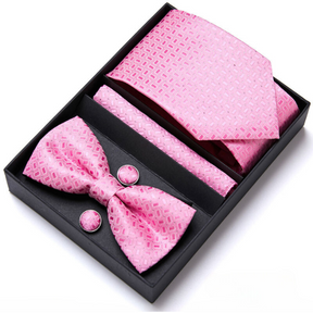 Conjunto Premium de Gravata Estampada Ferretti 8