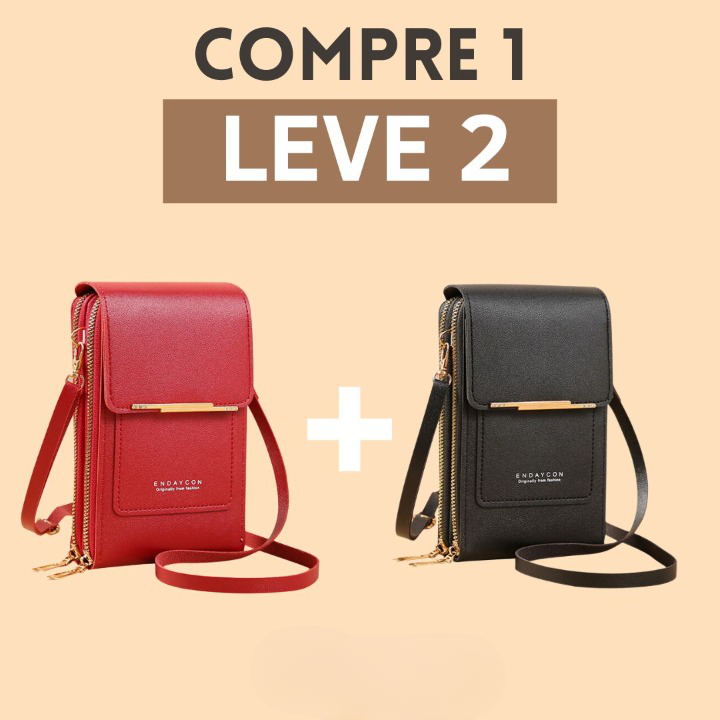 Bolsa de Couro Feminina Forever