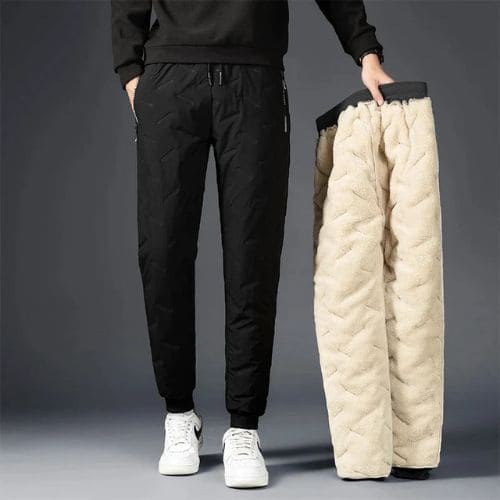 Calça Moletom Masculina Térmica e Forrada de Lã