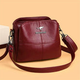 Bolsa Couro Vintage