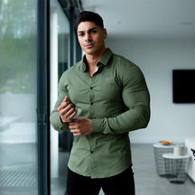 Camisa Social Masculina Slim