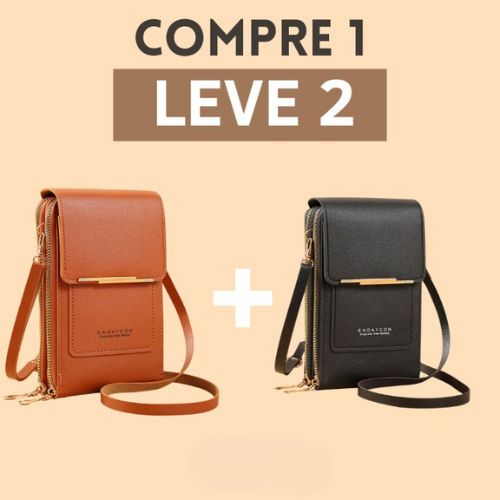 Bolsa de Couro Feminina Forever