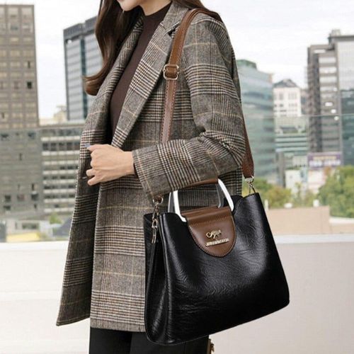 Bolsa Feminina de Couro Elegance
