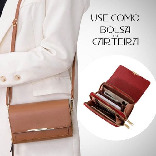 Bolsa Carteira Feminina de Luxo