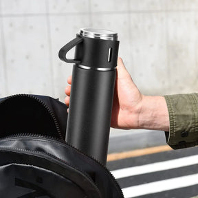 Garrafa Térmica para Café com 3 Xícaras de Brinde