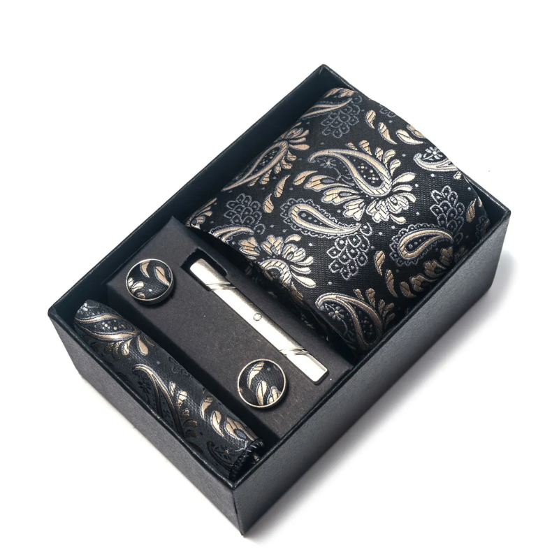 Gravata Estampada Conjunto Lorennzi