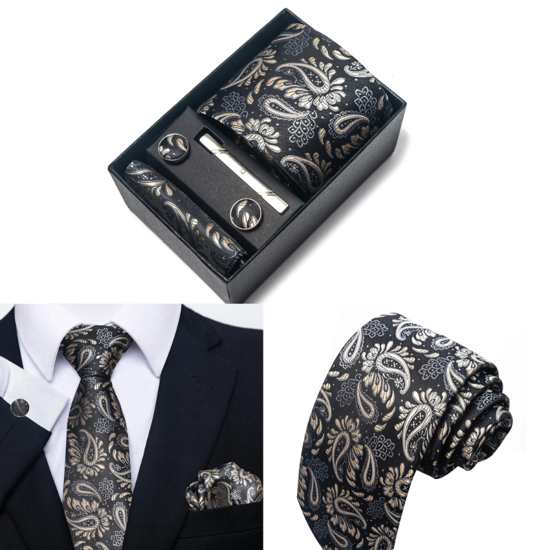 Gravata Estampada Conjunto Lorennzi 2