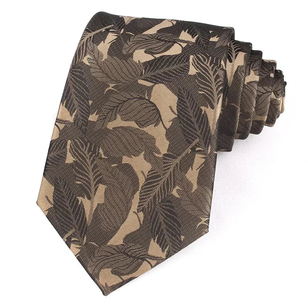 Gravata Estampada Floral Lorennzi Vitale 19