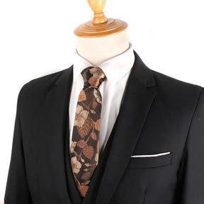 Gravata Estampada Floral Lorennzi Vitale 3