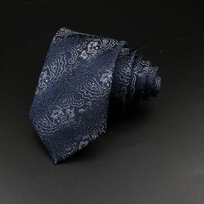 Gravata Estampada Floral Roman 15