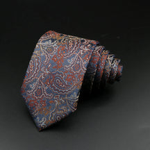 Gravata Estampada Floral Roman 9