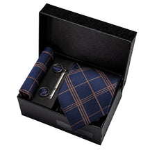 Gravata Listrada Conjunto de Seda Lorennzi 14