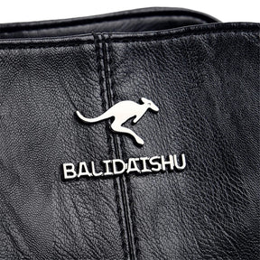 Bolsa Couro Vintage