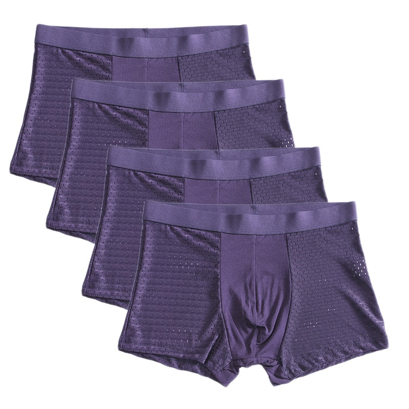Cueca Box Respirável - Leve 4 Cuecas Respirável e Ganhe 1 Brinde Especial