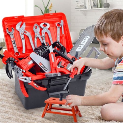 Kit Ferramentas de Brinquedo - Educativo para Desenvolvimento Infantil