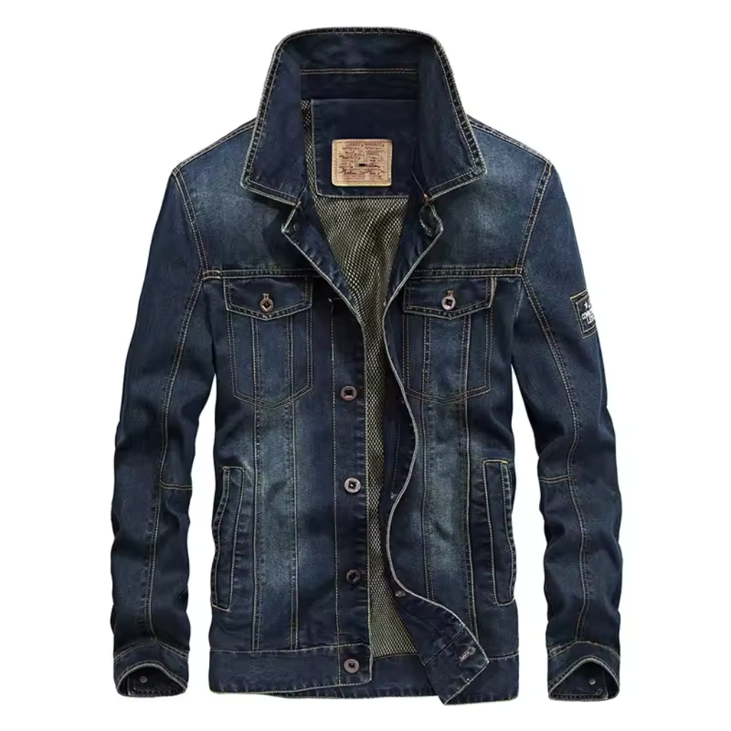 Jaqueta Jeans Masculina Lorennzi Detroit