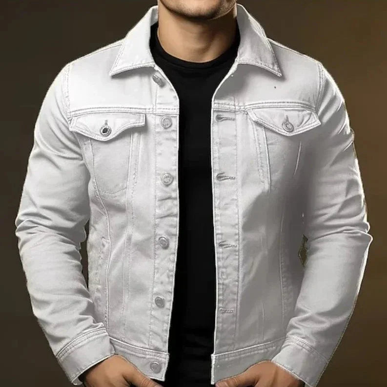 Jaqueta Jeans Masculina Lorennzi Slim 6