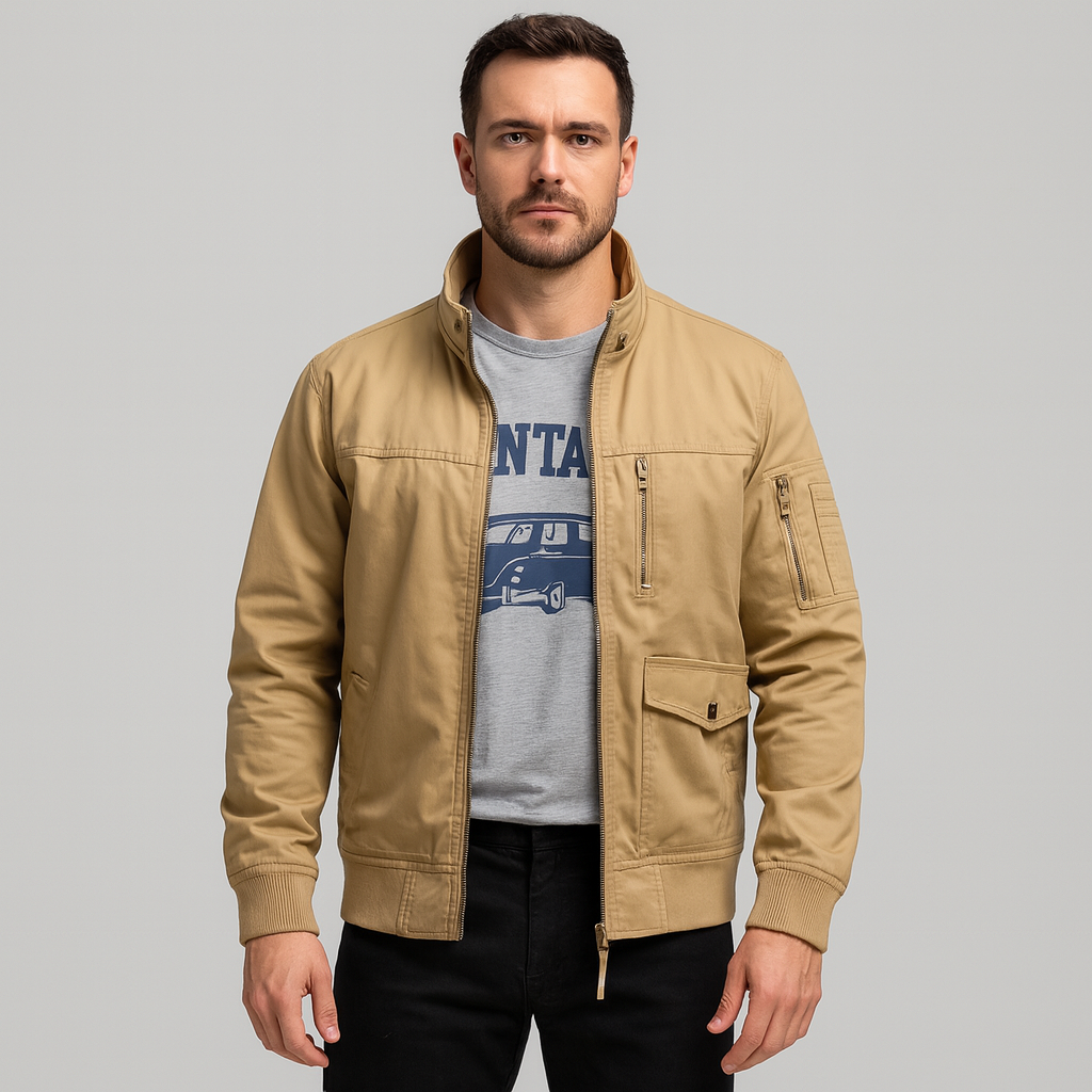 Jaqueta Masculina Forrada Lorennzi Bomber 2