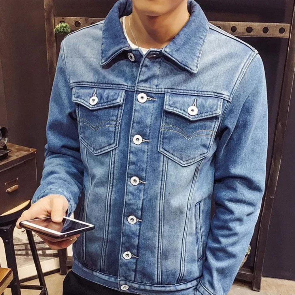 Jaqueta Masculina Jeans Lorennzi Milano 4