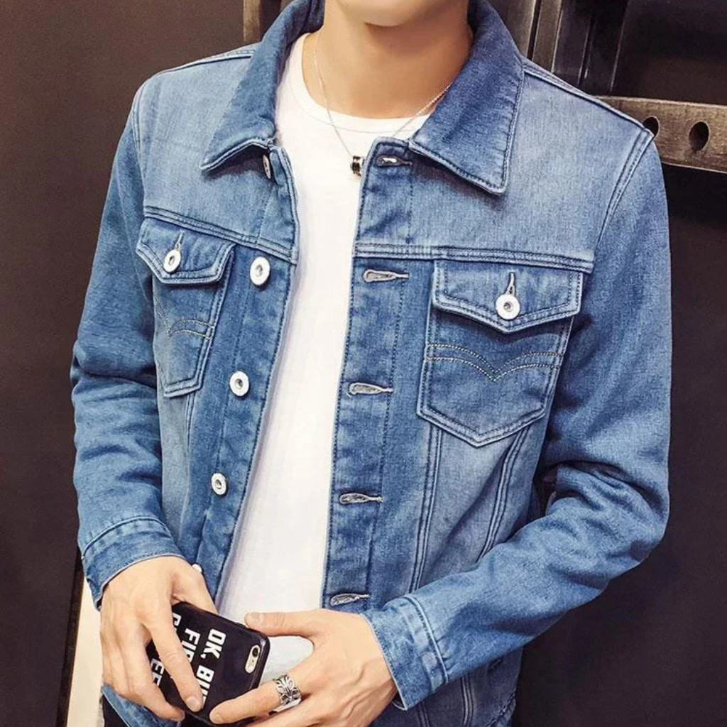 Jaqueta Masculina Jeans Lorennzi Milano 6