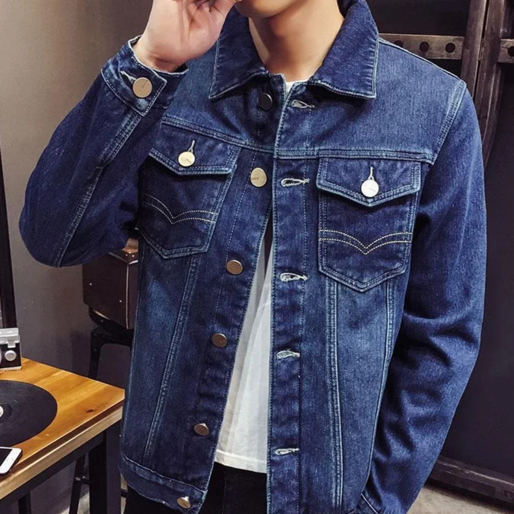 Jaqueta Masculina Jeans Lorennzi Milano 8