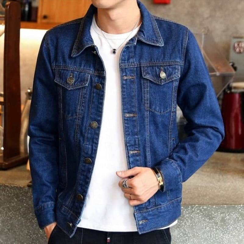 Jaqueta Masculina Jeans Velvet Lorennzi 7