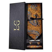 Kit Gravata Estampada de Seda Vitale Lorennzi 12