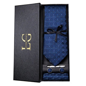 Kit Gravata Estampada de Seda Vitale Lorennzi 13