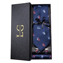 Kit Gravata Estampada de Seda Vitale Lorennzi 26