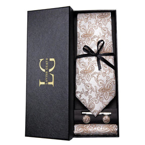 Kit Gravata Estampada de Seda Vitale Lorennzi 27