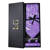 Kit Gravata Estampada de Seda Vitale Lorennzi 8