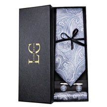 Kit Gravata Estampada de Seda Vitale Lorennzi 9