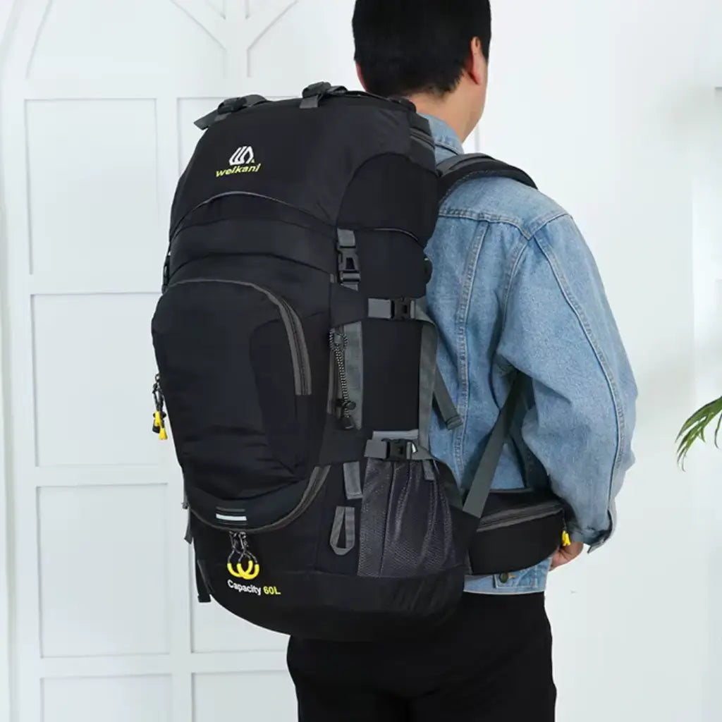 Mochila-Cargueira-Impermeavel-Lorennzi-60L-Preto-Lado