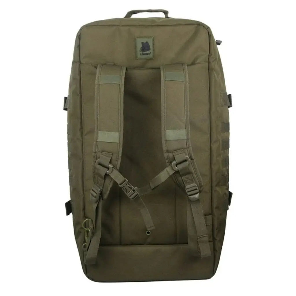 Mochila-Tatica-Impermeavel-Core-Lorennzi-80L-Verde-Costas