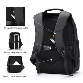 Mochila Masculina Notebook Anti-Furto Lorennzi 6