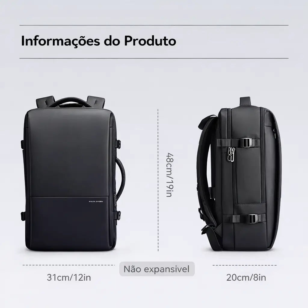 Mochila de Viagem Expansível Travel Lorennzi 7