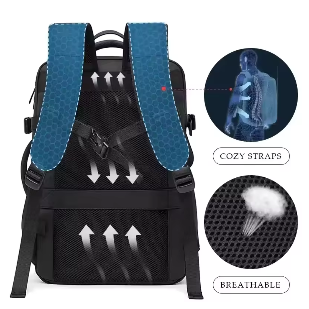 Mochila de Viagem Masculina Lorennzi Falcon 7