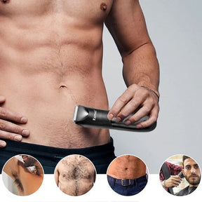 Depilador Masculino Íntimo Elétrico com Segurança Total