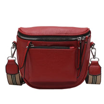 Bolsa Feminina Transversal de Couro Oxana