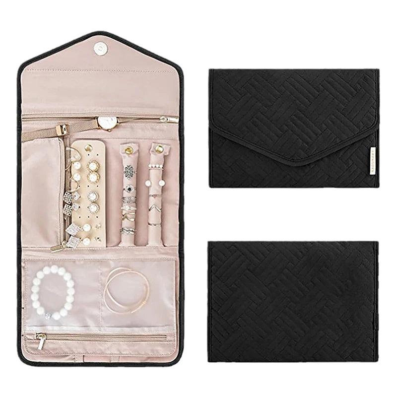 Porta Joias Organizador Para Viagem Portátil