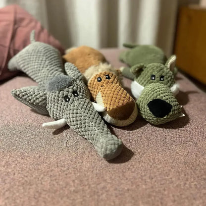 Brinquedos para animais de estimação, de pelúcia durável a diversão do seu animal está garantida!