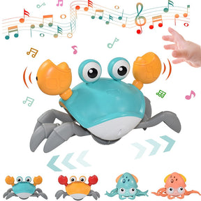 Caranguejo Fujão com Sensor, Música e Luzes