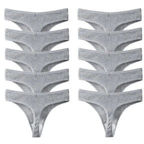 Calcinha Fio Dental Sexy em Algodão - Compre 5 e Leve 10