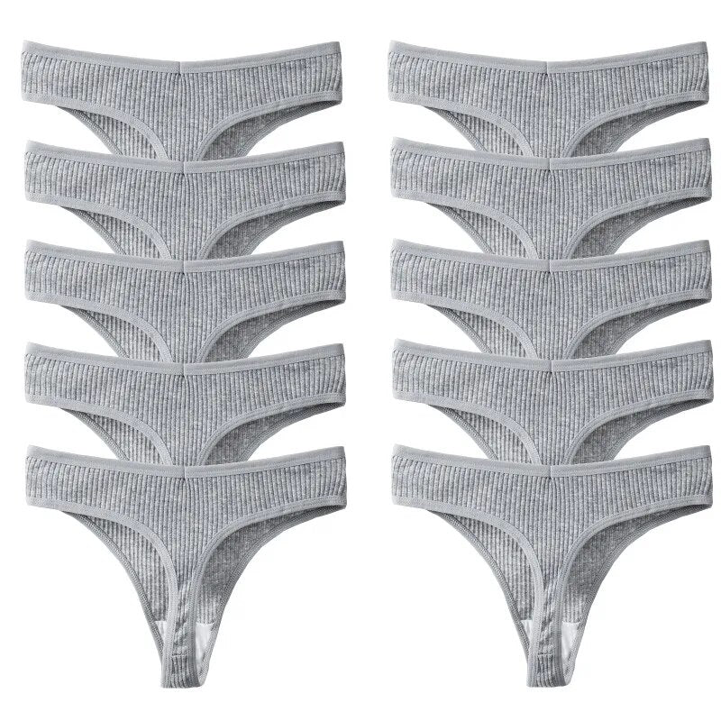 Calcinha Fio Dental Sexy em Algodão - Compre 5 e Leve 10
