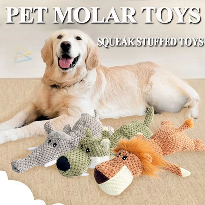 Brinquedos para animais de estimação, de pelúcia durável a diversão do seu animal está garantida!